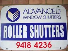 Advanced Window Shutters - archival photograph