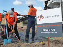 Concretus 'Part of the ABN Group' - archival photograph