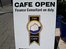The Loans Café - archival photograph