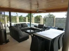 WA GLASS POOL FENCING - archival photograph