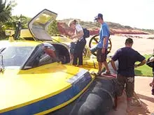 Broome Hovercraft - archival photograph