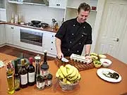 Cooking with Martin Gillespie - Retro Chef - archival photograph