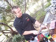 Cooking With Martin Gillespie - Retro Chef - archival photograph