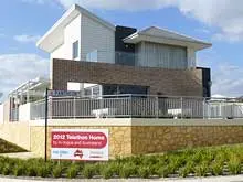 Metro Telethon Home 'Proudly Supported by In-Vogue and Australand' - archival photograph