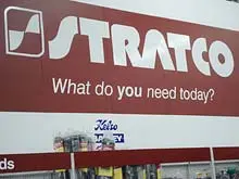 Correct Deck 'See it at all Stratco Home Improvement Stores' - archival photograph