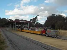 Bluescope Castledare Miniture Railway Project - archival photograph