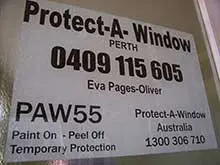 Protect-A-Window - archival photograph