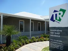 TR Homes 'Made using BlueScope Steel' - archival photograph