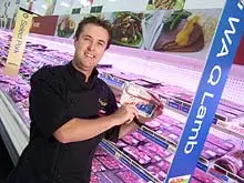Action Supermarkets - Retro Chef - archival photograph