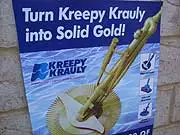 COMPETITION - Win back your money when you buy a 'KREEPY KRAULY' or 'KLEVA KLEENA' - archival photograph