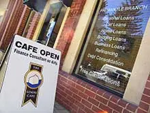 The Loans Café - archival photograph