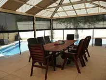 Aussie Outdoor Alfresco Cafe Blinds - archival photograph