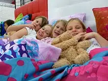 Australian Mitochondrial Disease Foundation 'Stay in Bed Day' - archival photograph