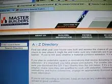 Master Builders Association 'A-Z Building Information Directory' - archival photograph