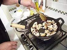 Cooking With Martin Gillespie - Retro Chef - archival photograph