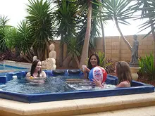 Poolwerx 'The Healthy Pool People' - archival photograph