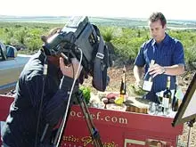 Cooking With Martin Gillespie - Retro Chef - archival photograph