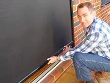 Aussie Outdoor Alfresco Cafe Blinds - archival photograph