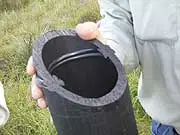 Hotbutt Poly Pipe Welder - archival photograph