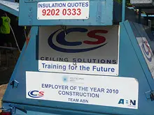 Master Builders Association 'Apprentice of the Year' - archival photograph