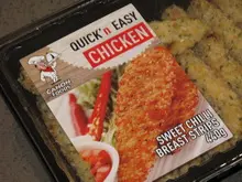 Canon Foods Sweet Chilli Chicken Breast Strips - archival photograph