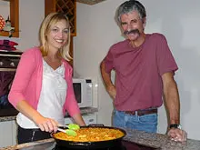 Kitchen Witch 'Terra Enamel Paella Pan' - archival photograph