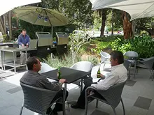 Grand Palace Restaurant & Reception 'Grill Bar in the Garden' - archival photograph