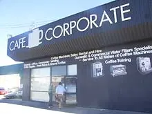 Cafe Corporate - archival photograph