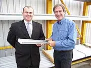Zincalume Steel - By BHP - archival photograph