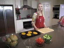Canon Foods 'Quick n Easy' Chicken Breast Burgers - archival photograph