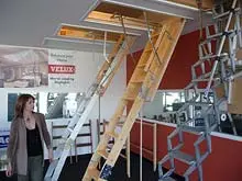 Attix Roof Access 'DIY Ladders' - archival photograph