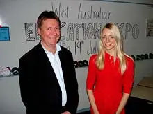 West Australian Education Expo "Attention all teachers/educators" - archival photograph
