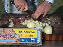 Cooking With Martin Gillespie - Retro Chef - archival photograph