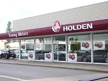 Youngs Motors - archival photograph
