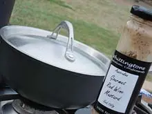 Cooking With Martin Gillespie - Retro Chef - archival photograph