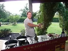 Cooking With Martin Gillespie - Retro Chef - archival photograph