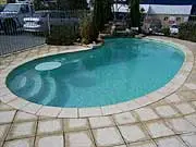 Sapphire Pools - archival photograph