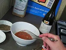 Cooking with Martin Gillespie - Retro Chef - archival photograph