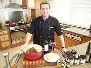 Cooking With Martin Gillespie - Retro Chef - archival photograph