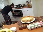 Cooking With Martin Gillespie - Retro Chef - archival photograph