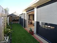 Aussie Outdoor Alfresco Cafe Blinds - archival photograph