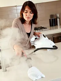 Monster Steam Cleaner 'By Euroflex Australia' - archival photograph
