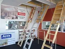 Attix Roof Access 'DIY Ladders' - archival photograph