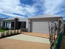 Centurion Garage Doors 'Made using BlueScope Steel' - archival photograph