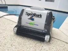 PoolWerks "Win a Hayward Tiger Robotic Cleaner' - archival photograph