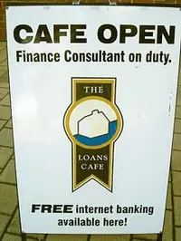 The Loans Café - archival photograph