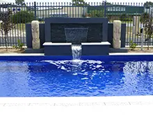 Pool Controls - archival photograph