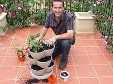 Stack 'A' Pots ' by Ultra Garden Products' - archival photograph