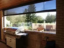 Aussie Outdoor Alfresco Cafe Blinds - archival photograph