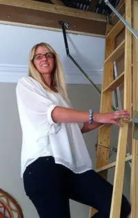 Attix Roof Access '$8000 Dust Proof Room Conversion Competition' - archival photograph